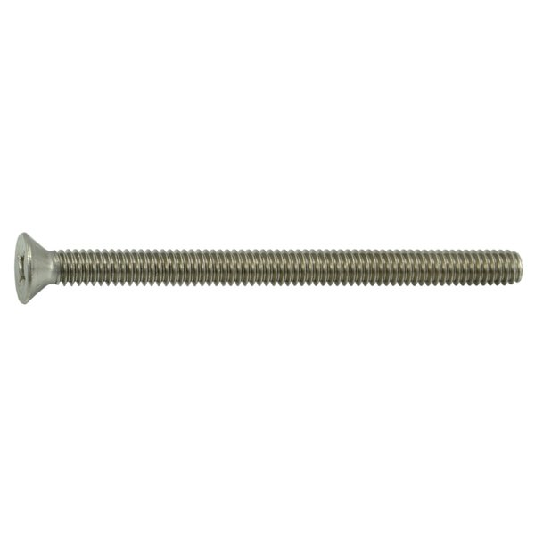 Midwest Fastener #12-24 x 3 in Phillips Flat Machine Screw, Plain Stainless Steel, 8 PK 37652